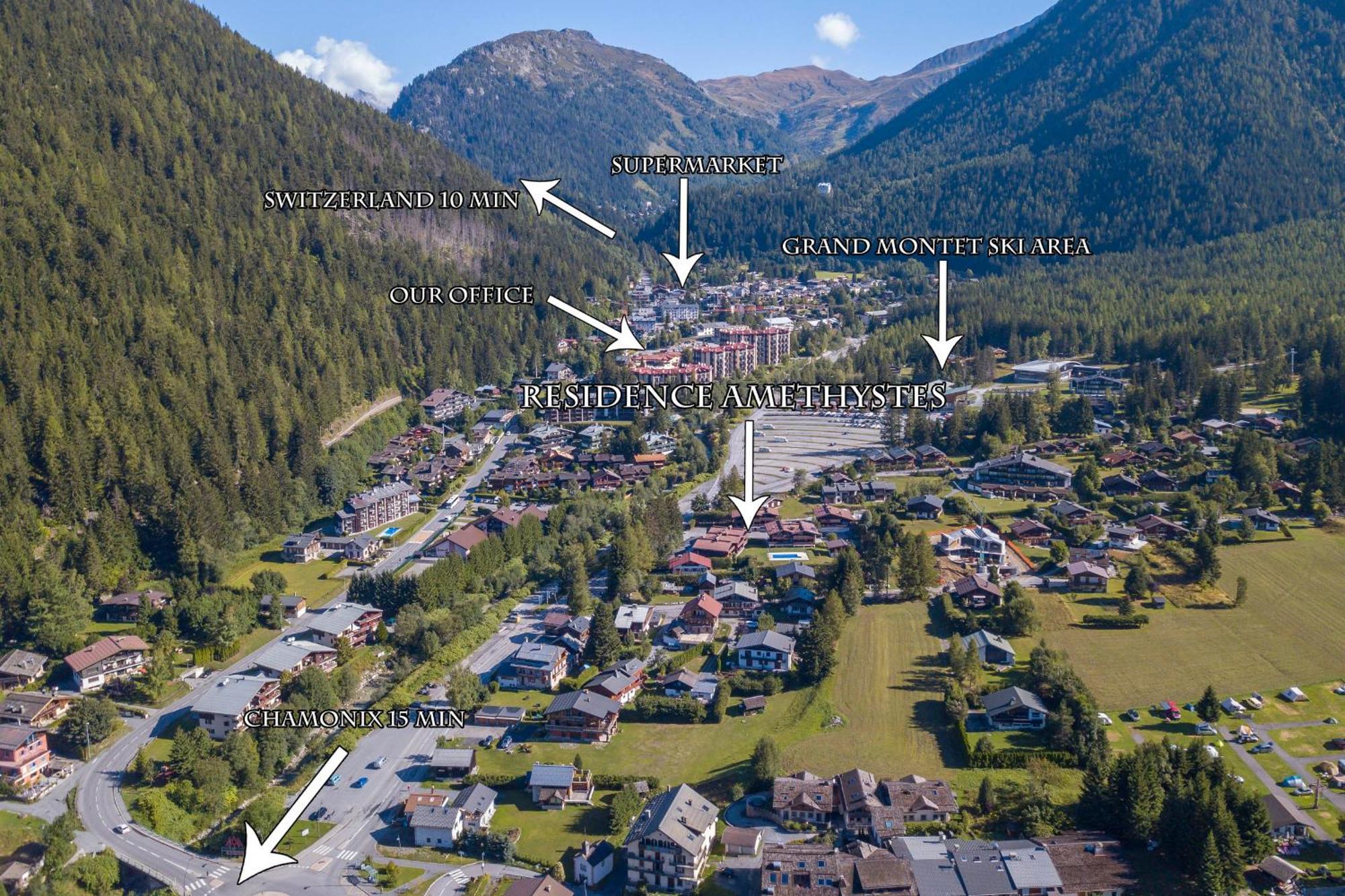 Residence Amethystes B13 Ski In/Ski Out - Happy Rentals Chamonix Luaran gambar